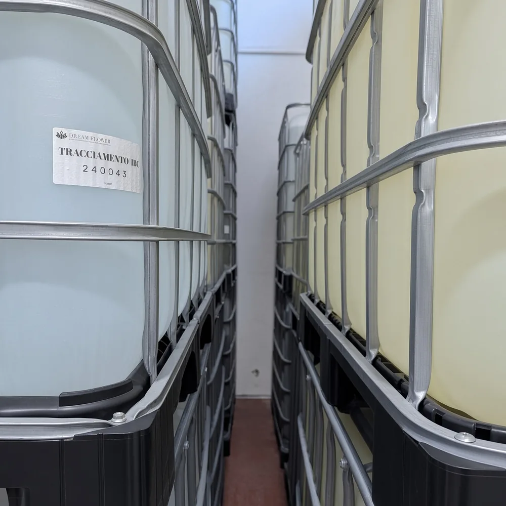 Cisterne IBC con etichetta di tracciamento Dream Flower